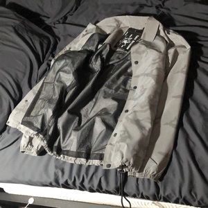 True Religion reflective camo light weight jacket